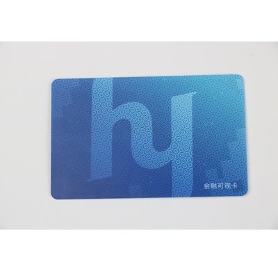 1,02 Zoll-Tinten-Schirm-Kontakt Chip Card 7816 Chip Embedded 13.56mhz