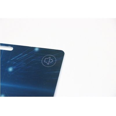 Flexible Tintenschirmchipkarte mit Zahlungsfunktion Sicherheit Smart Card