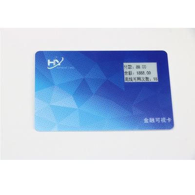 Zahlung Bluetooth Smart Card Karten IP68 die 2,13 Zoll-OTP imprägniern