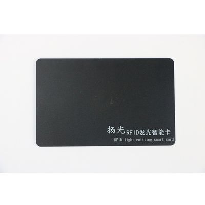 Chip F05 zu eingebetteter lichtemittierender Funktion Rfid Chip Card der Chipkarte