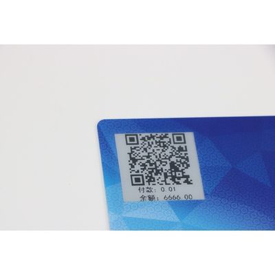 QR Code zeigen den kontaktlosen zahlbaren Fingerabdruck 13.56mHz biometrischer Rfid-Karte an