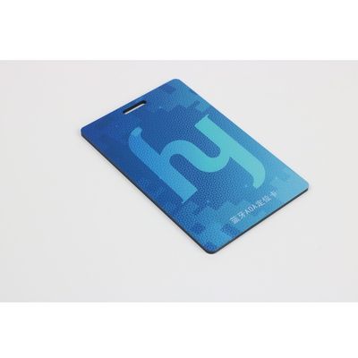 Bettete kontaktloses PVC Karte 13,56 MHZ RFID Stärke Smart Cards 0.84-3.0mm ein