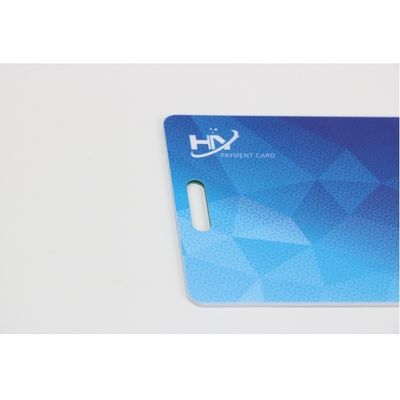 Die 1,02 Zoll-Tinten-Schirm Idex-Fingerabdruck Smart Card IP68 imprägniern