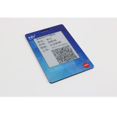Kontaktlose RFID Karte 1.5mm Bluetooth-Zahlungs-mit Bildschirm