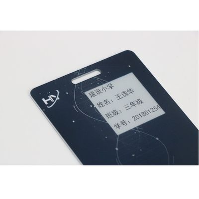 Sicherheit Smart Card 7816 der Fingerabdruck-Zahlungs-1.5mm mit elektronischem Tintenschirm