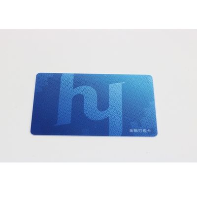 1,39 Zoll Dot Mapping Embedded Smart Card mit Fingerabdruck-Sensor
