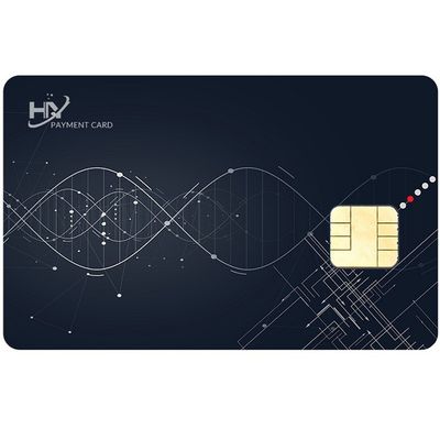 Kontakt-Chip Card With Customizable Layout-Muster der finanziellen Sicherheit