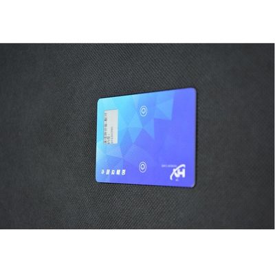 Wieder aufladbare IC-Chipkarte 7816 bettete hohe Sicherheit 1.5mm Stärke ein