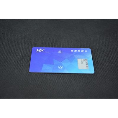1,02 Zoll-Tinten-Schirm-Kontakt Chip Card 7816 Chip Embedded 13.56mhz