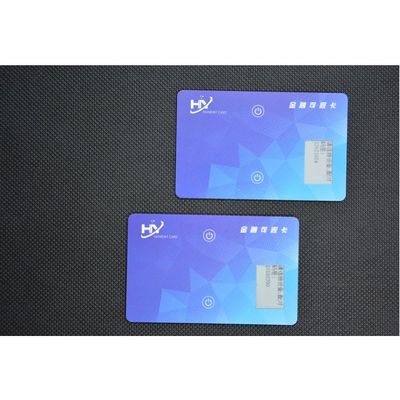 Chip Credit Cards-1,54-Zoll-Bildschirm des Kontakt-7816 drahtlose Aufladung