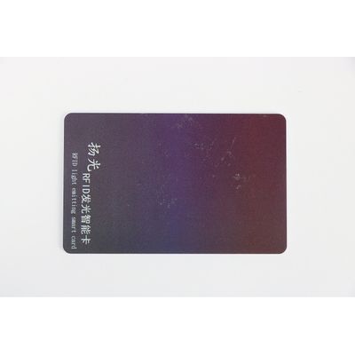 Chip eingebettete Chipkarte F08, Blitz und helle Standard Bank-Karten