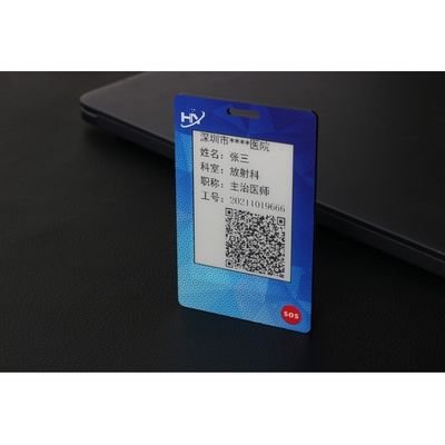 Elektronische kontaktlose RFID Gewohnheit der Karte 13.56mHz des Tinten-Schirm-OTP druckte