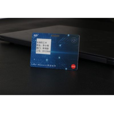Elektronische kontaktlose RFID Gewohnheit der Karte 13.56mHz des Tinten-Schirm-OTP druckte