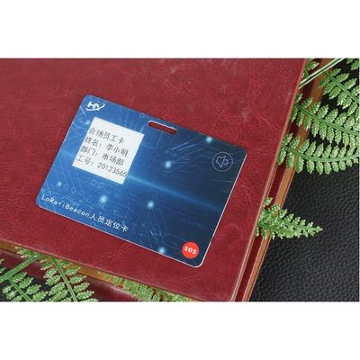 Flexibler eingebettete Bluetooth Smart Card wieder aufladbare Kreditkarte des Tinten-Schirm-BLE Ausweis