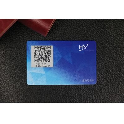1,54 des Zoll-Tinten-Schirm-BLE Fingerabdruck Bluetooth Smart Card Leuchtfeuer-des Ausweis-FPC