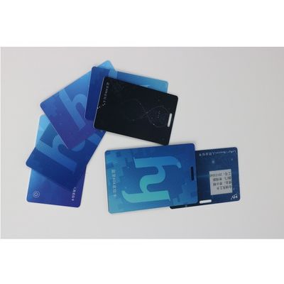 ISO7816 tragbares RFID Stärke des Kartenschildes blockierend 0.84mm