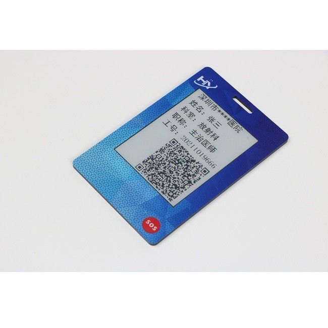 1,02 Zoll-Tinten-Schirm OTP Smart Card IP68 wasserdicht für Stadtverkehr-Karte